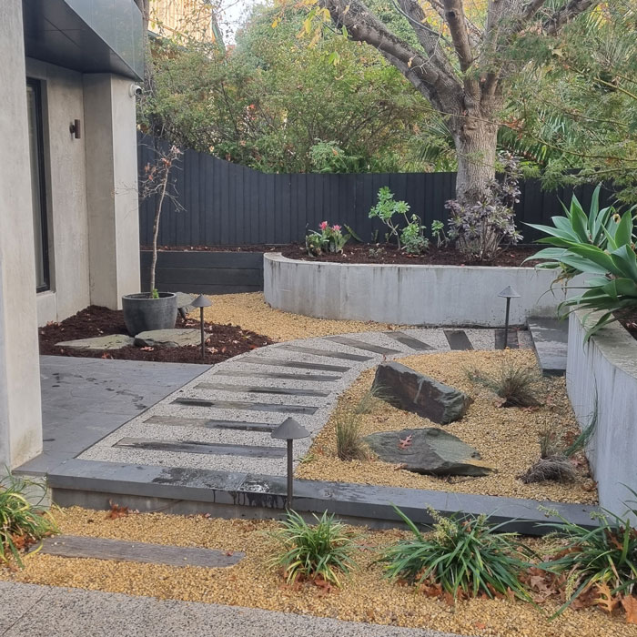 garden paths and edging by Alex Thompson gardens